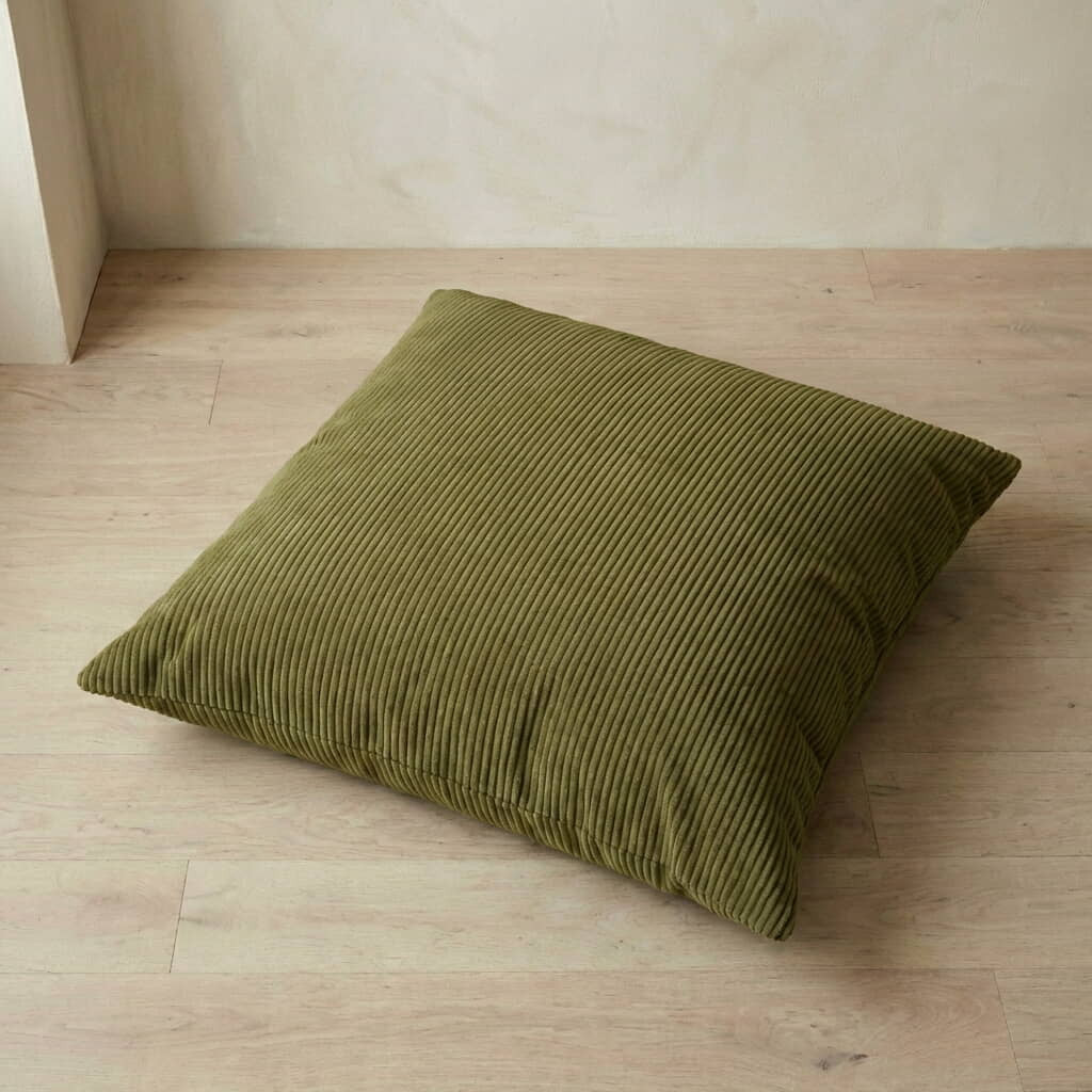 Cuscino da pavimento su misura in Velvet