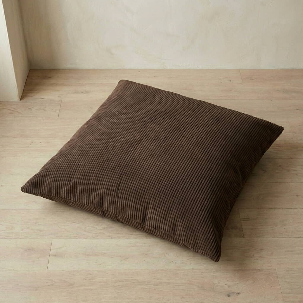 Cuscino da pavimento su misura in Velvet