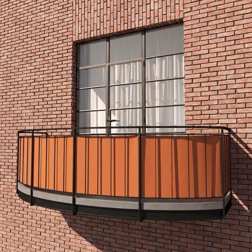 Telo frangivista per balcone in olefina Sunproof