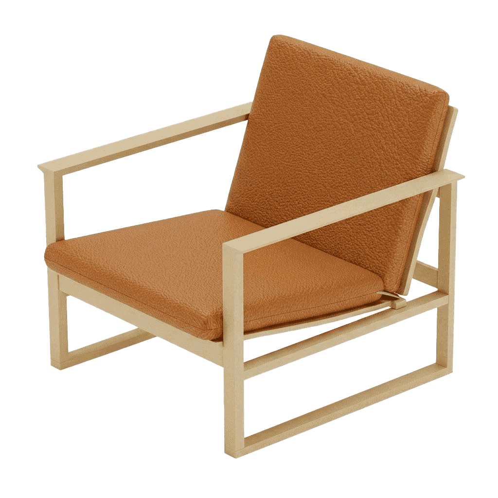 Set di cuscini per Børge Mogensen 2256 in pelle