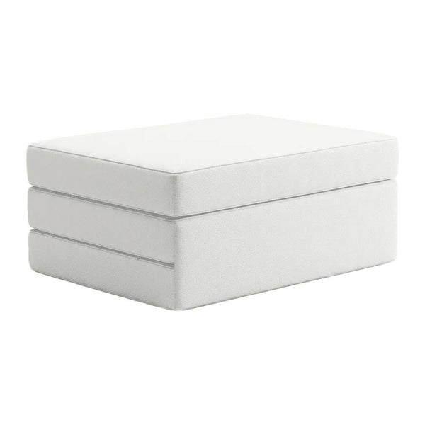 Materasso pieghevole su misura in ecopelle - Snow - S3100