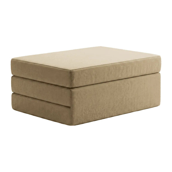 Materasso pieghevole su misura in velluto - Sand - S6002