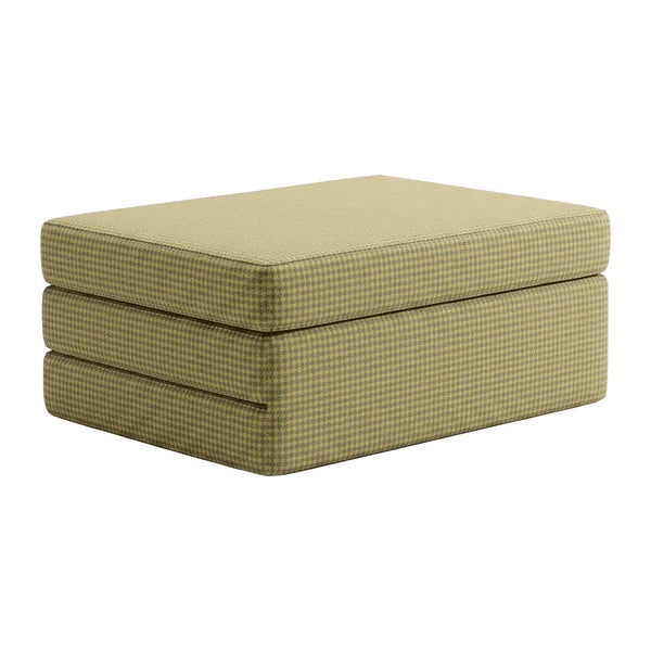 Materasso pieghevole su misura in lana fantasia - Oil Yellow - S7103