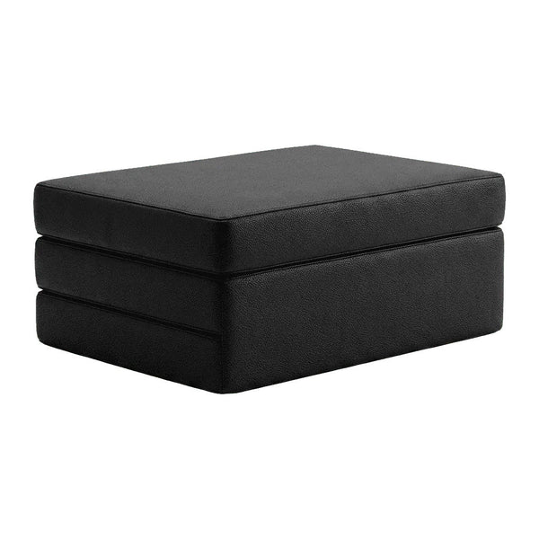 Materasso pieghevole su misura in pelle - Black - S3003