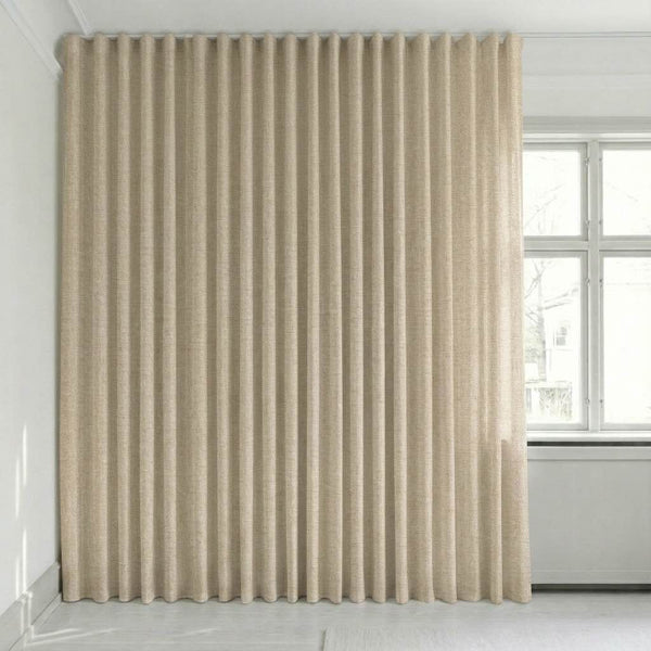 Tenda semitrasparente su misura – Disa - Oatmeal Beige - C2421