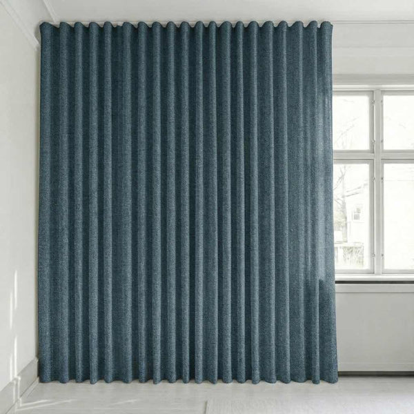 Tenda semitrasparente su misura – Disa - Jeans Blue - C2415