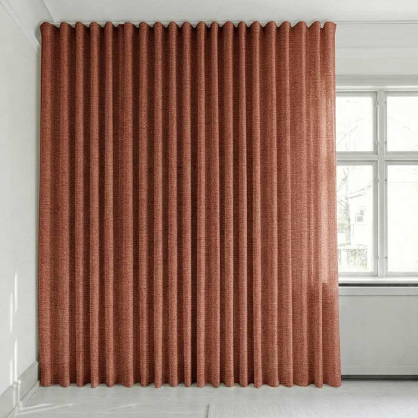 Tenda semitrasparente su misura – Disa - Coral Pink - C2428