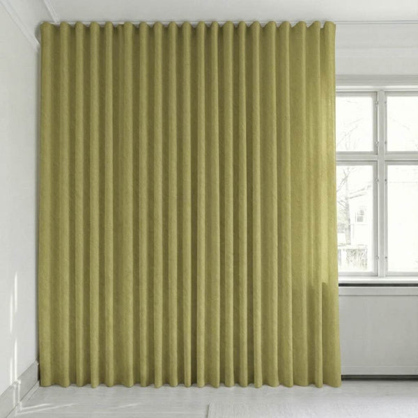Tenda semitrasparente su misura – Rina - Moss Green - C1918