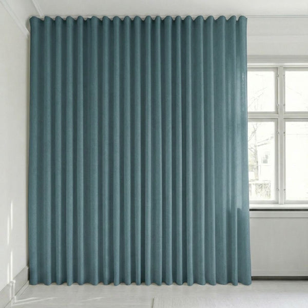 Tenda semitrasparente su misura – Rina - Slate Blue - C1922