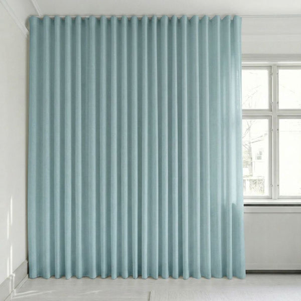 Tenda semitrasparente su misura – Rooma - Periwinkle - C1639