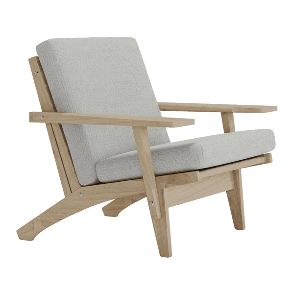Set di cuscini per Wegner GE 370 in Cosy - Light grey - S8106