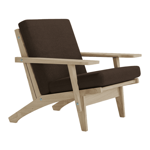 Set di cuscini per Wegner GE 370 in Cosy - Brown - S8109