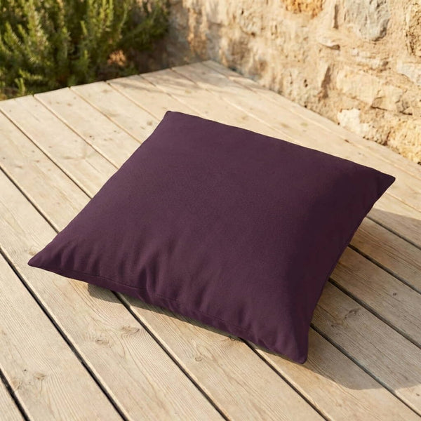 Cuscino per schienale su misura in Sunbrella - Malva - S4237´