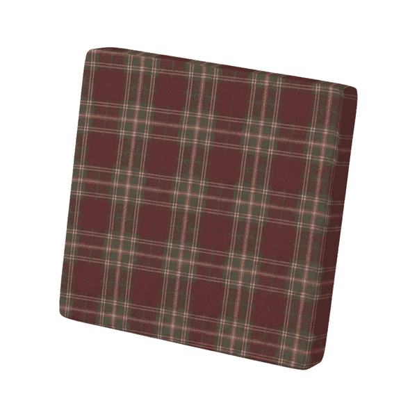Cuscino per schienale su misura in lana fantasia - Cranberry - S7206.