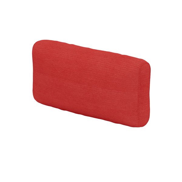 Cuscino per schienale morbido su misura in Velvet - Carmine - S2502`