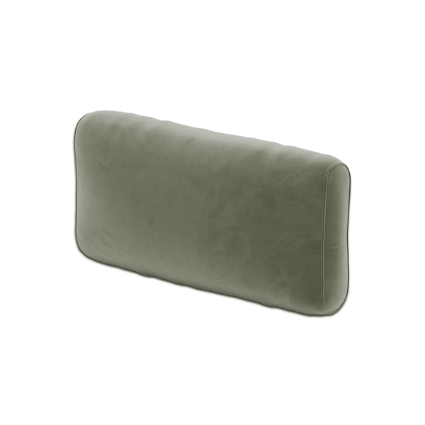 Cuscino per schienale morbido su misura in velluto - Chrom. - S6012