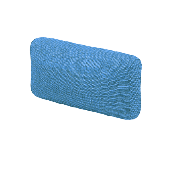 Cuscino per schienale morbido su misura in Cosy - Light blue - S8113.