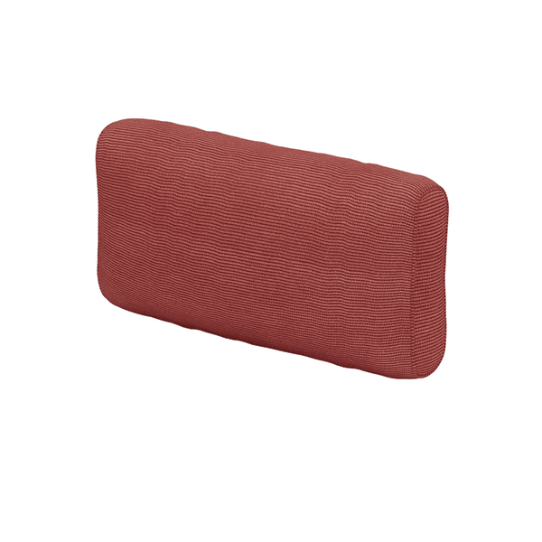 Cuscino per schienale morbido su misura in Velvet - Rosewood - S2503`