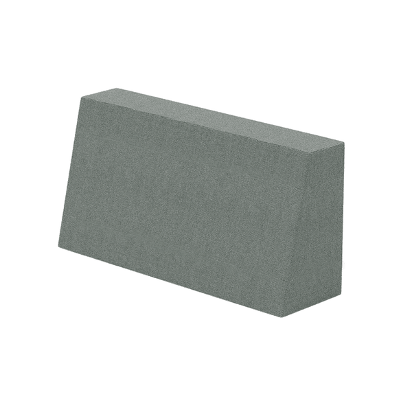 Cuscino per schienale inclinato su misura in Cosy - Light grey - S8106