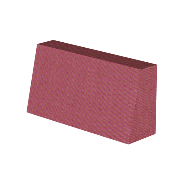 Cuscino per schienale inclinato su misura in Sun - Crimson - S4259