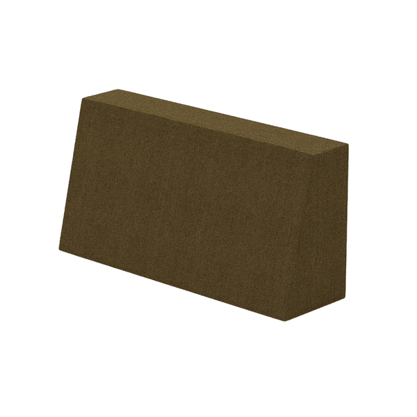 Cuscino per schienale inclinato su misura in Cosy - Dusty green - S8115