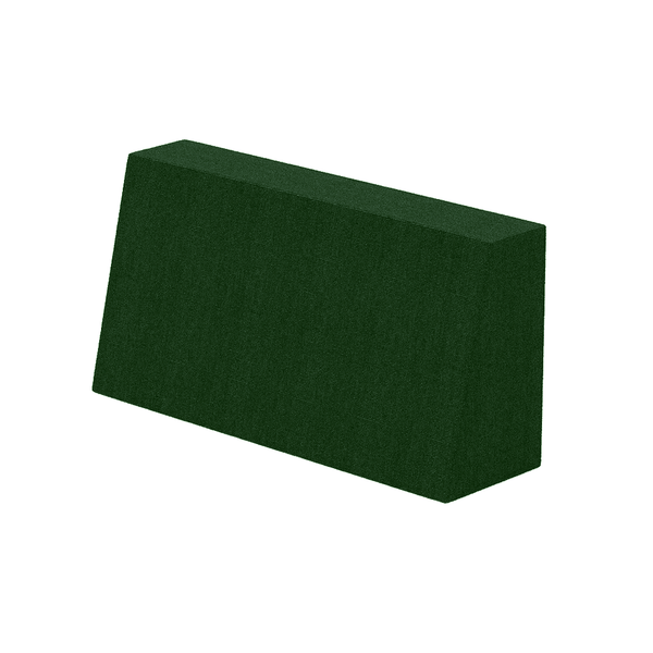 Cuscino per schienale inclinato su misura in Cosy - Green - S8116