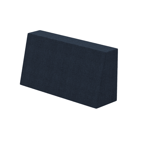 Cuscino per schienale inclinato su misura in Cosy - Blue - S8112