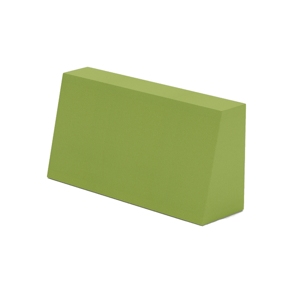 Cuscino per schienale inclinato su misura in Sunbrella - Verde - S4231