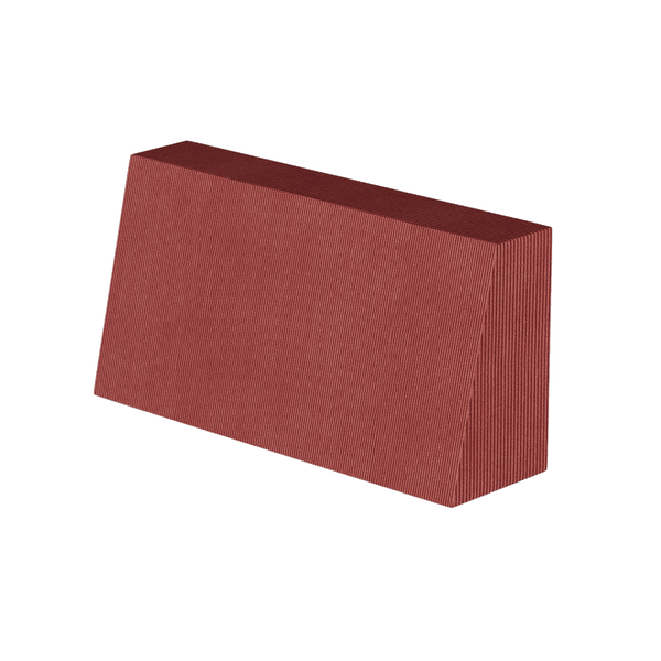 Cuscino per schienale inclinato su misura in Velvet - Rosewood - S2503: