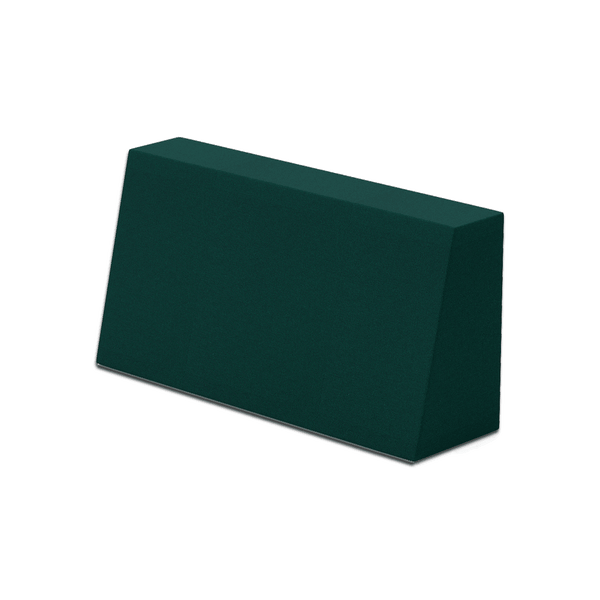 Cuscino per schienale inclinato su misura in Sunproof - Verde - S4208.