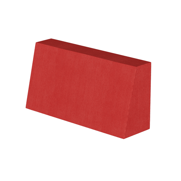 Cuscino per schienale inclinato su misura in Velvet - Carmine - S2502: