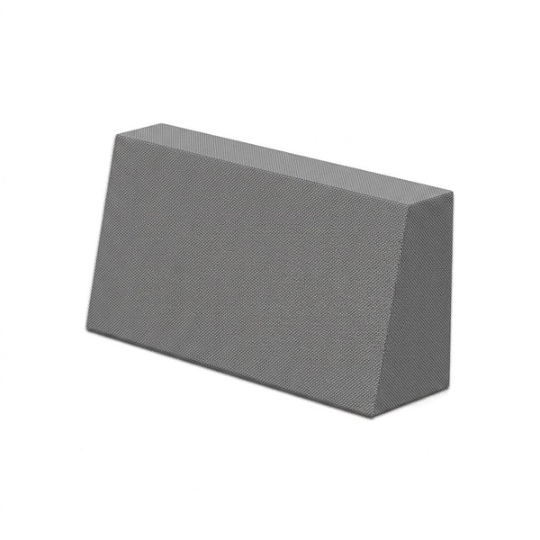 Cuscino per schienale inclinato su misura in Sunproof - Silver - S5206.